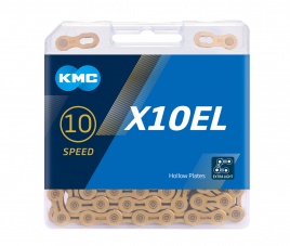 Цепь KMC X10EL  х 116 звеньев. 10 ск. KMC 2019. Silver